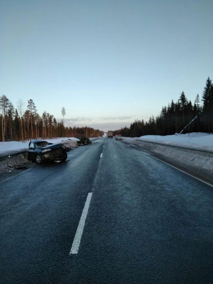 Карелия без машины. Сортавала дорога зимой. Авария на Федеральной трассе Сортавала. Трасса Сортавала зима.