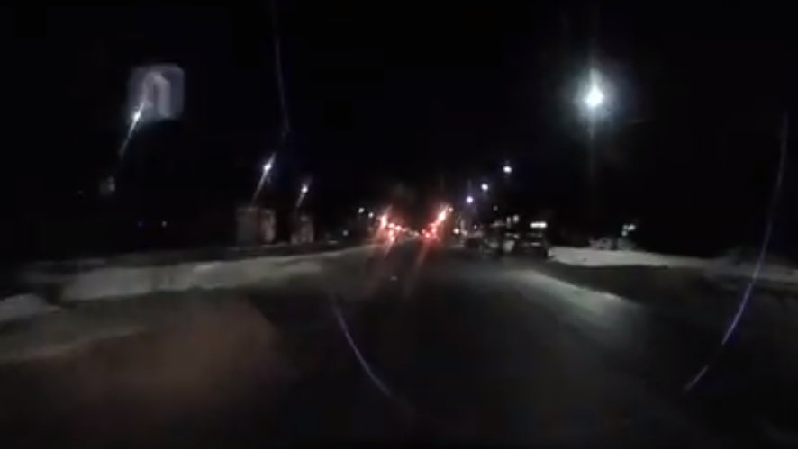ВИДЕО: Две легковушки не поделили дорогу в Петрозаводске