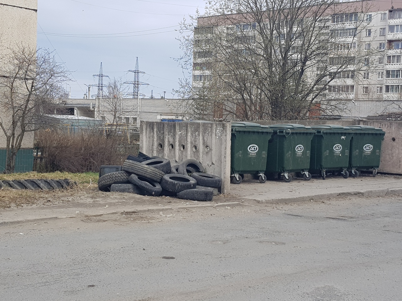 Мэрия: В Петрозаводске появится пункт сбора автомобильных шин