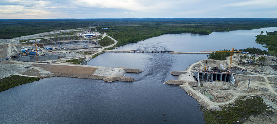 На Белопорожских ГЭС начался финальный этап строительства