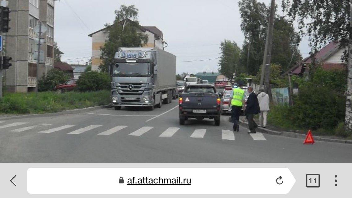 В Петрозаводске иномарка сбила шестилетнего мальчика на пешеходном переходе
