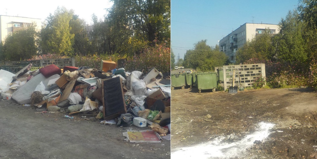 Со стихийных свалок в Петрозаводске вывезли 500 кубометров мусора 