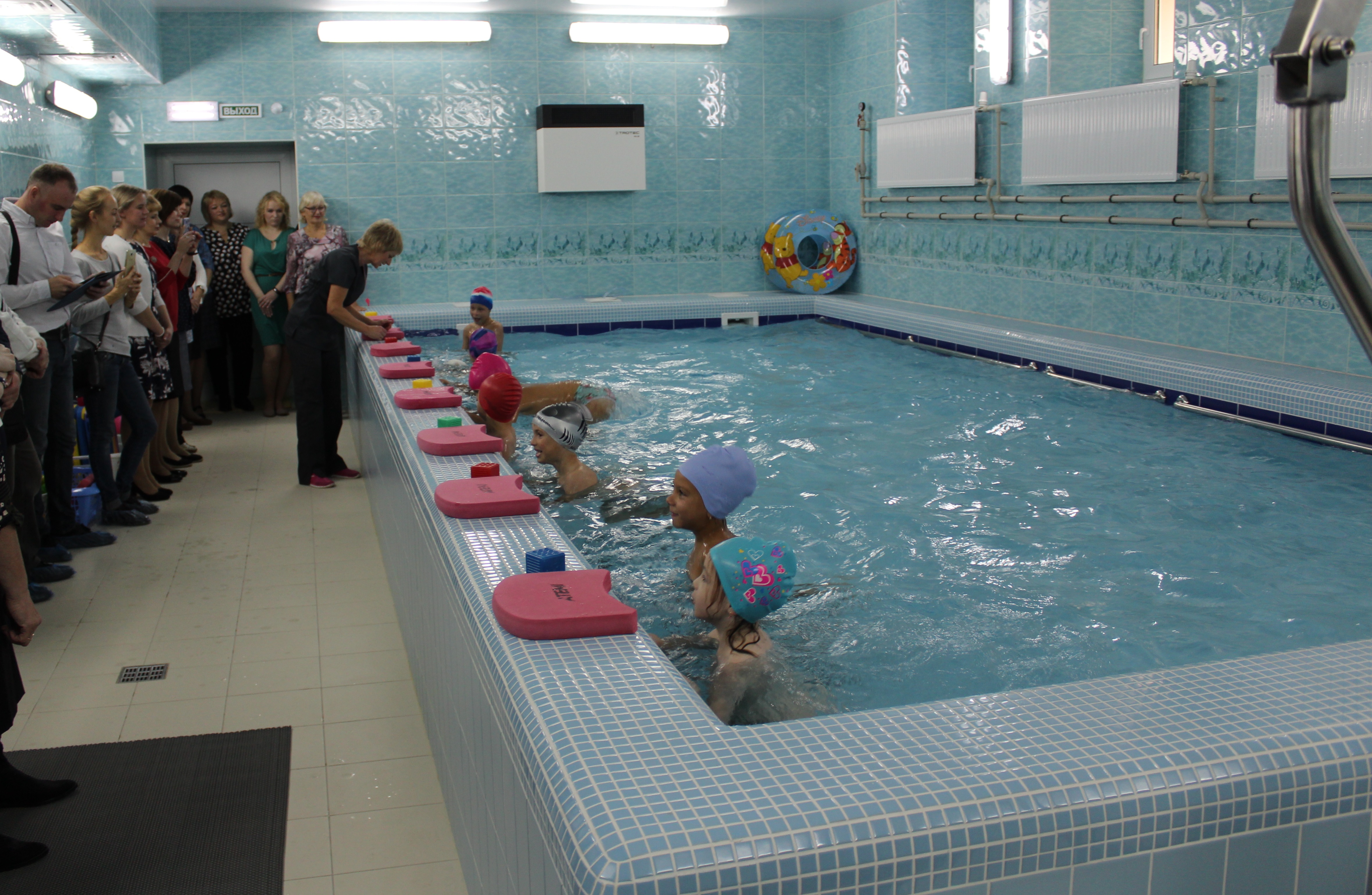 В коррекционном детском саду Петрозаводска отремонтировали бассейн