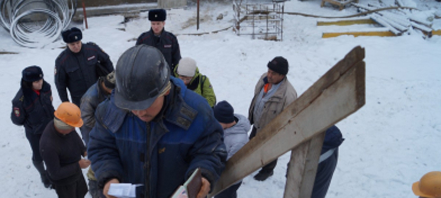 Гастербайтеров-нелегалов поймали на стройобъекте в Петрозаводске