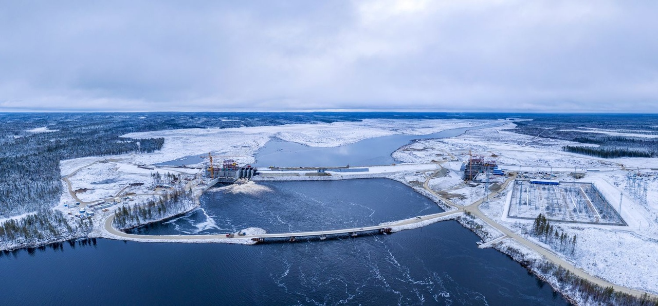 Пробный запуск гидроагрегатов провели на строящихся Белопорожских ГЭС в Карелии
