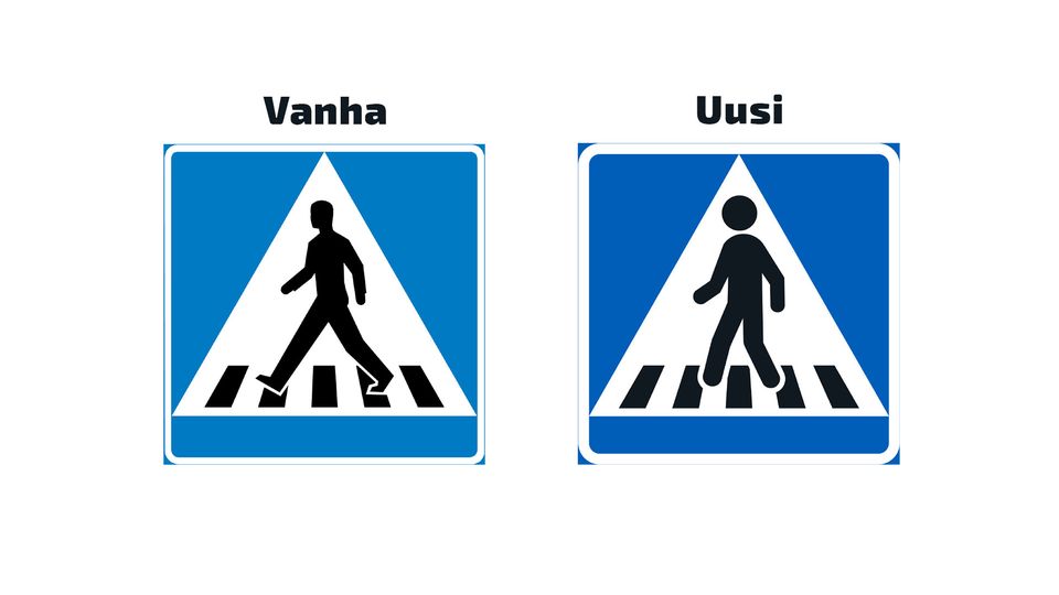 Дорожные знаки в Финляндии лишат половых признаков