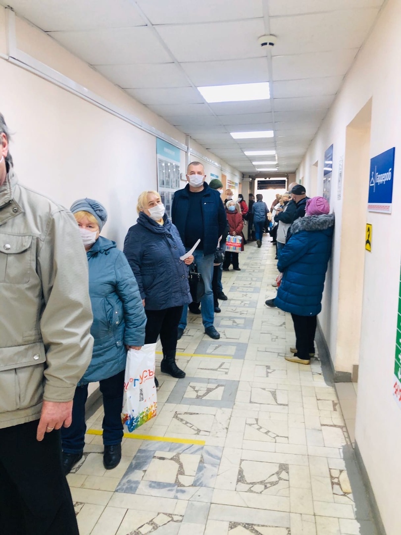 Жительница Петрозаводска пожаловалась на очередь за лекарствами в поликлинике №3