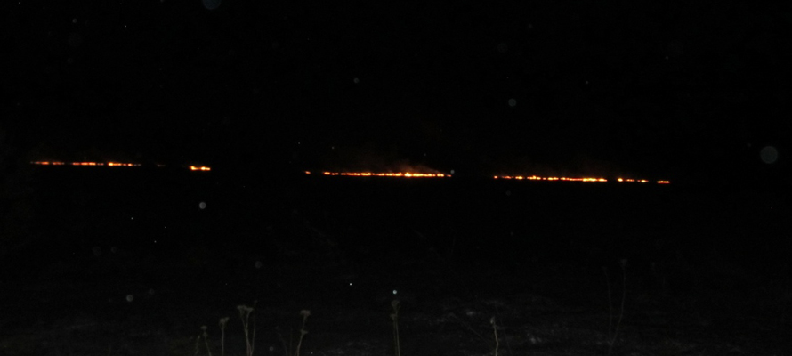 В одном из районов Карелии вновь горели поля