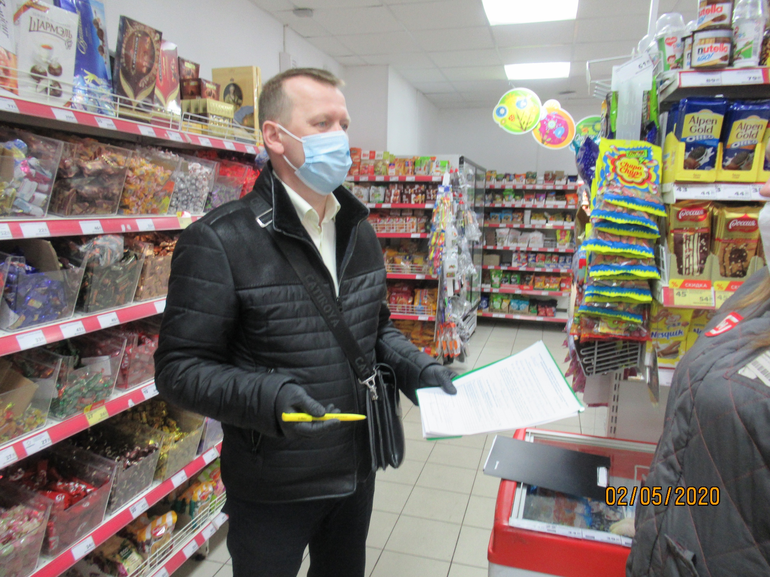 Торговые сети в Петрозаводске проверили на соблюдение мер безопасности в период эпидемии 