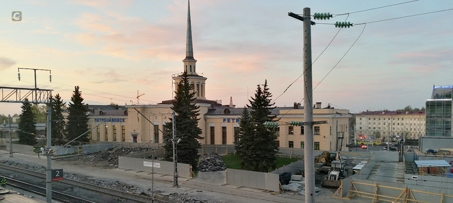 Реконструкция вокзального комплекса Петрозаводска завершится в третьем квартале 2020 года