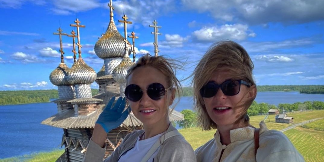 Татьяна Навка выложила очередную серию снимков с острова Кижи в Карелии (ФОТО)