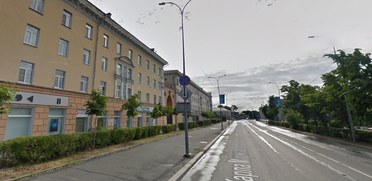 Власти Петрозаводска намерены оборудовать подсветкой здания на проспекте Карла Маркса