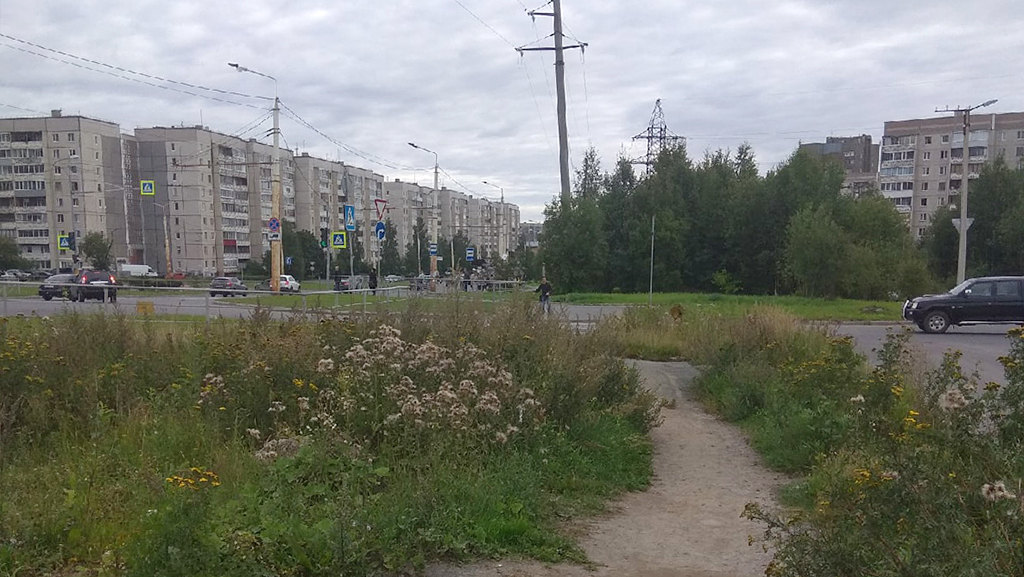 Выделены деньги на обустройство пешеходной дорожки к новому микрорайону Петрозаводска