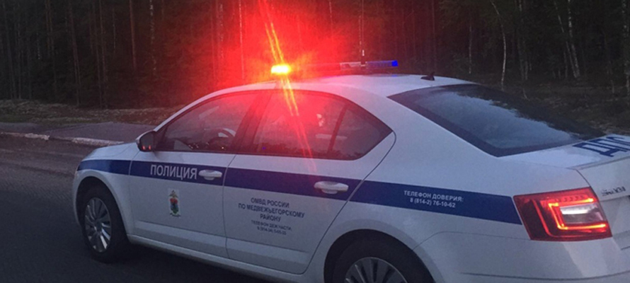 Пьяного водителя отстранили от управления авто в Карелии