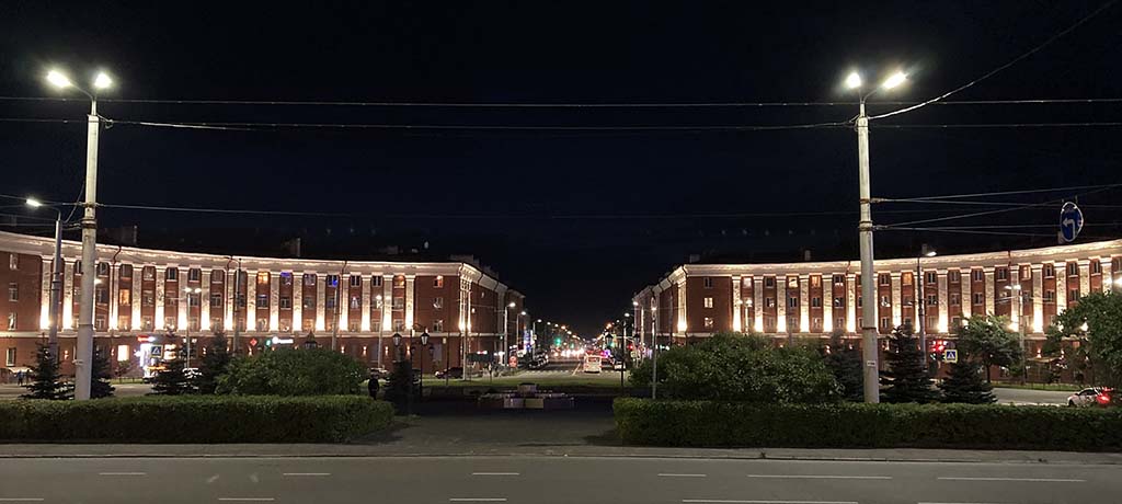 В центре Петрозаводска заработала архитектурная подсветка (ФОТО)