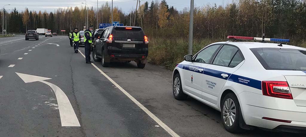 За выходные 22 водителя в Карелии попались пьяными за рулем