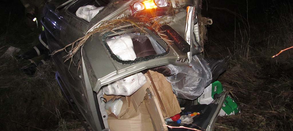 Водитель пострадал в жестком ДТП на трассе в Карелии