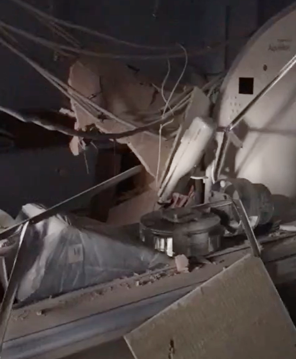 Томограф в ковид-центре Карелии выдержал обрушившийся на него потолок – заверили инженеры