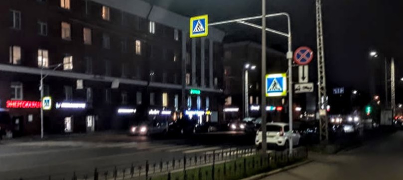 В Петрозаводске на пешеходных переходах появились знаки с подсветкой