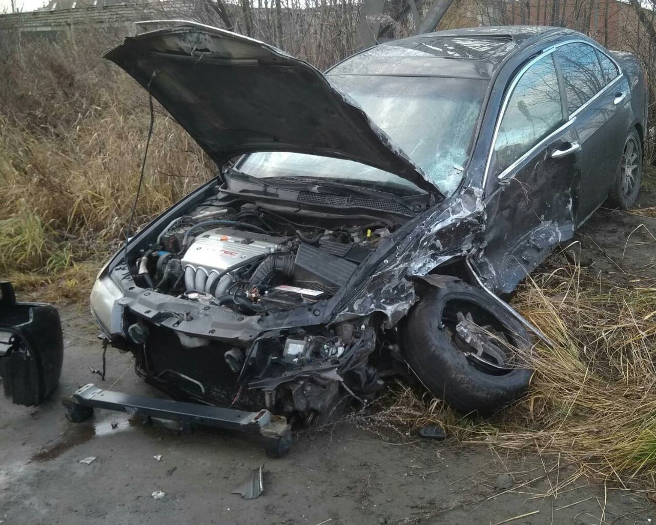 Две иномарки утроили ДТП на шоссе в Петрозаводске (ФОТО)