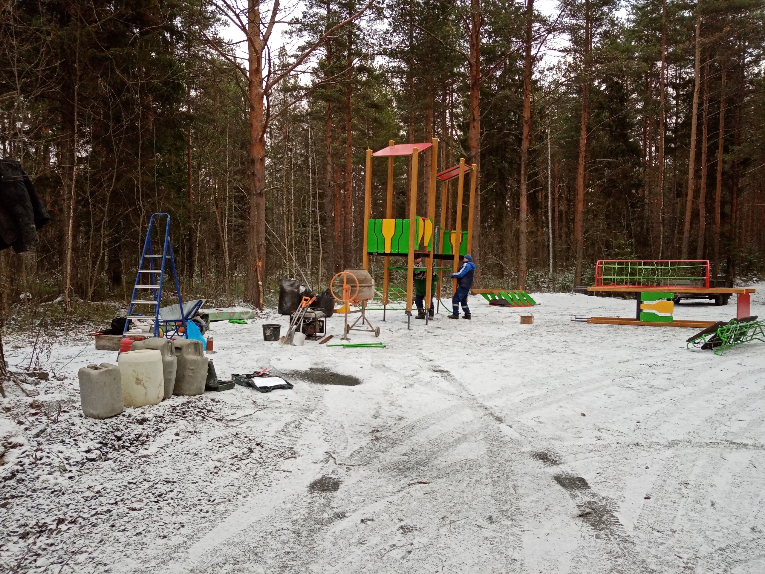 Новые детские площадки и тренажёры появятся в Петрозаводске (ФОТО)