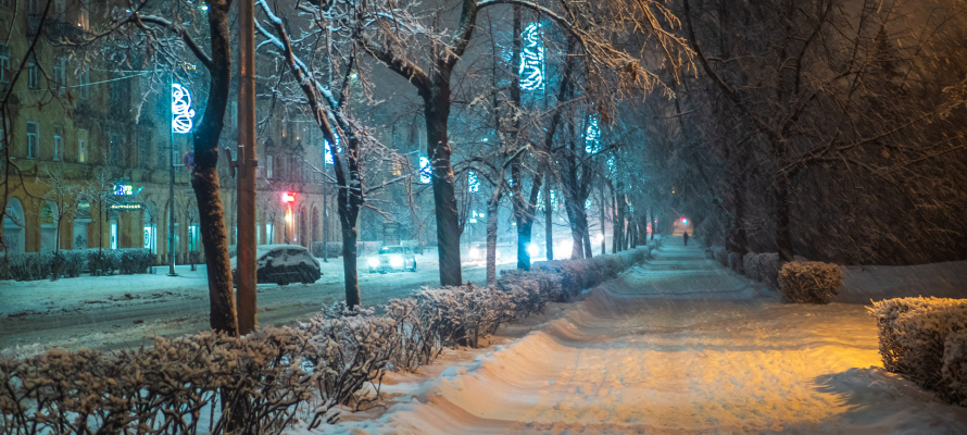Во вторник в Карелии ожидается небольшой снег и гололедица