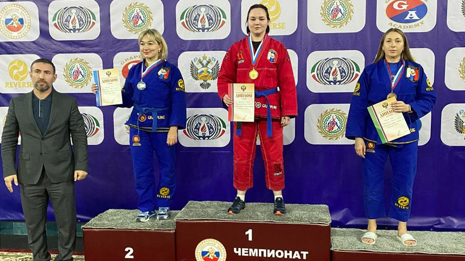 Спортсменка из Карелии взяла "золото" на Чемпионате России по грэпплинг-ги