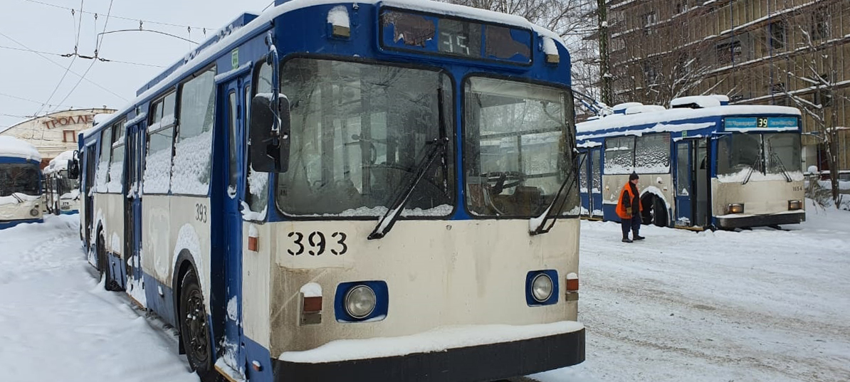 Подаренные Санкт-Петербургом троллейбусы начнут ездить по Петрозаводску в феврале, заверили в мэрии