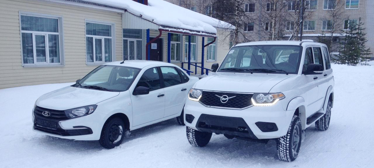 Обещанные для медучреждений автомобили прибыли в Карелию