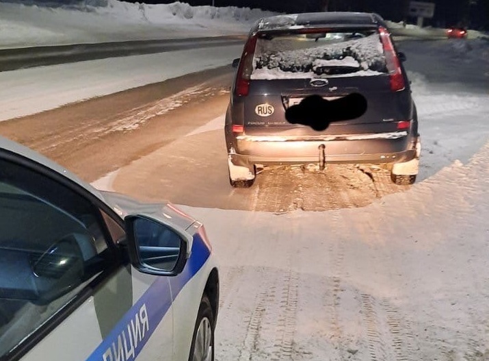 Очередной пьяный автомобилист был пойман инспекторами в Карелии