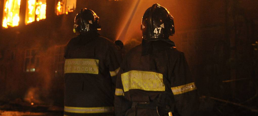 Два пенсионера сгорели в огне в Карелии 