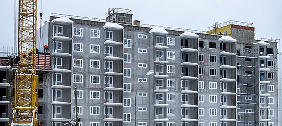 В ЖК "Свиристель" на Кукковке-3 строятся четыре новых дома (ФОТО)