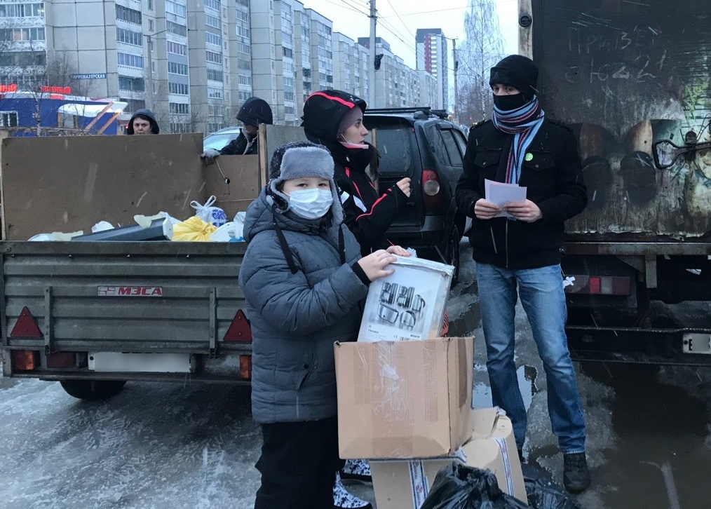 Волонтеры "Сбормобиля" призвали горожан принять участие в программе благоустройства Петрозаводска