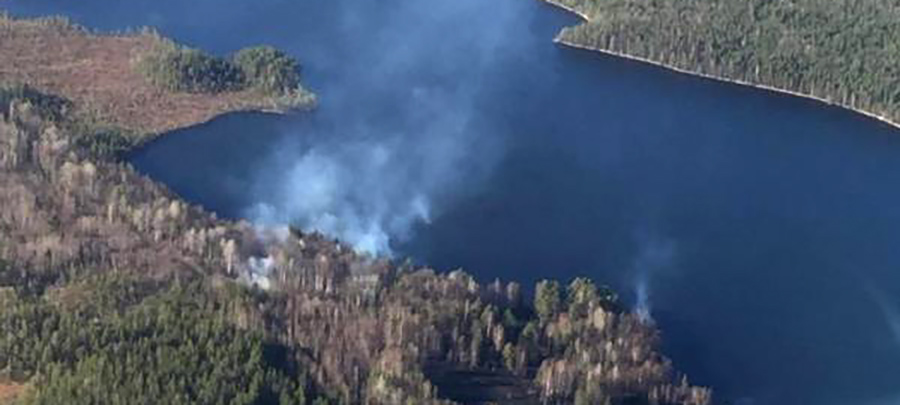 За минувшие сутки в лесах Карелии произошло два пожара