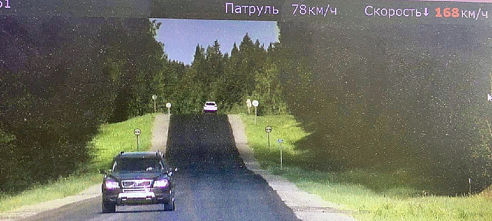 Автоинспекторы в Карелии остановили мчавшегося со скоростью 168 км/час жителя Ярославля