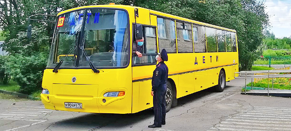 Госавтоинспекция Петрозаводска заверила, что все шесть  школьных автобусов к учебному году готовы