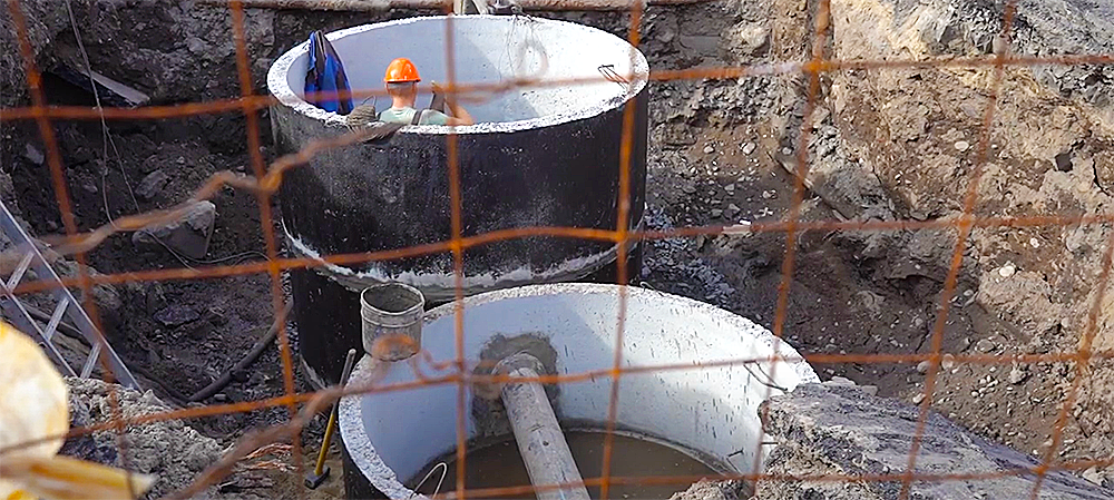 «ПКС-Водоканал» проводит реконструкцию водопровода по улице Луначарского в Петрозаводске