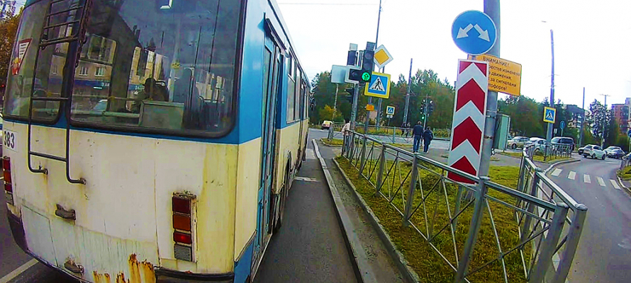 Пассажиры троллейбусов в Петрозаводске пожаловались на нарушения расписания и маршрутов движения