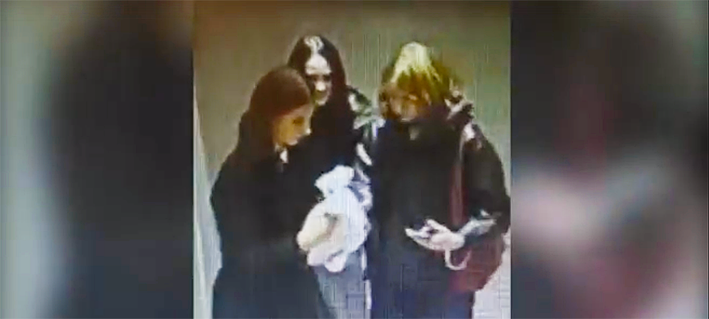 Полиция в Петрозаводске ищет девушек, подозреваемых в краже из торгового центра (ВИДЕО)