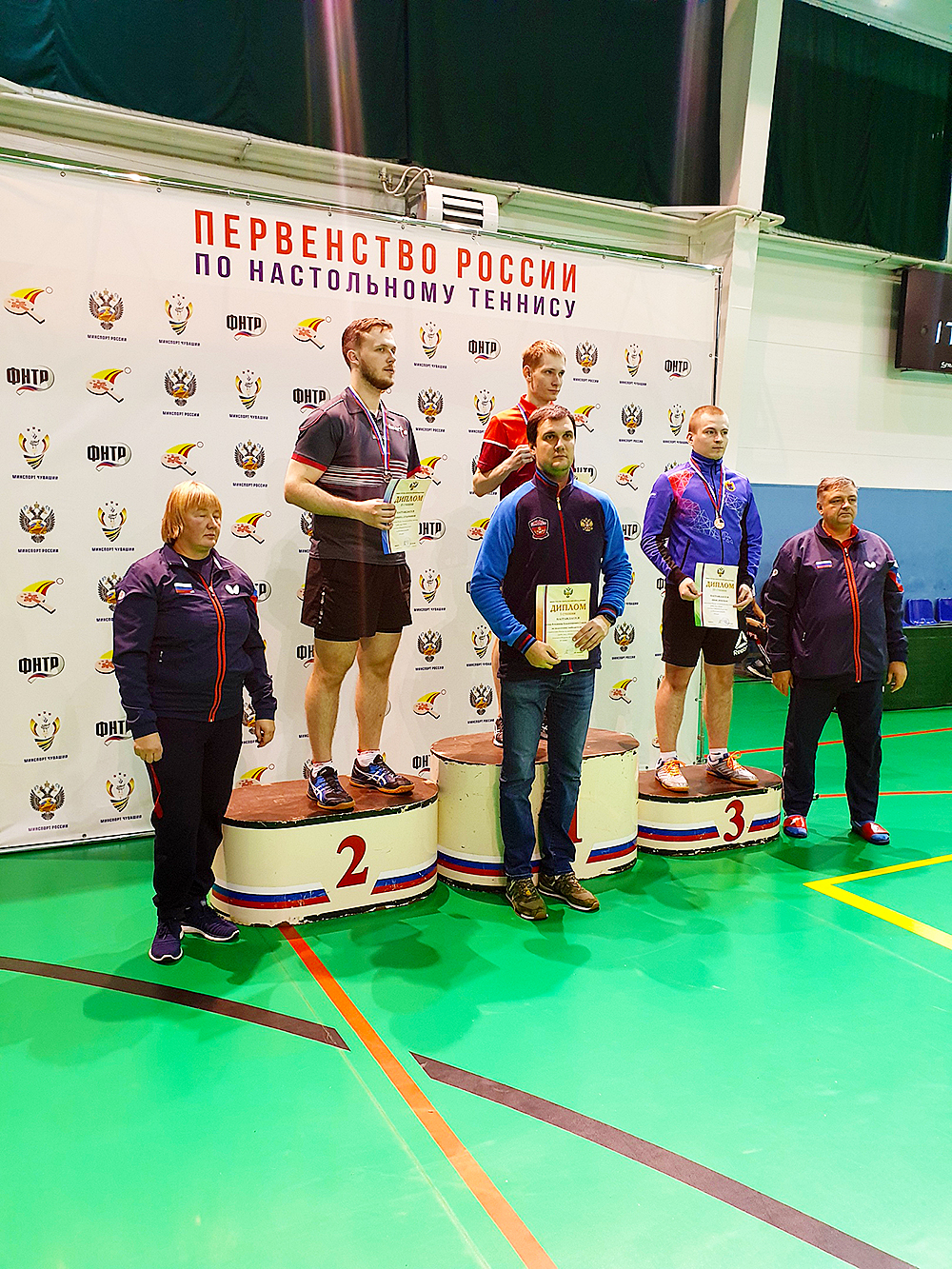 Спортсмен из Карелии завоевал «бронзу» на Первенстве России по настольному теннису