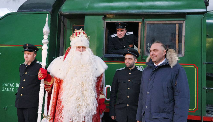 «Поезд Деда Мороза» прибудет в Петрозаводск после Нового года
