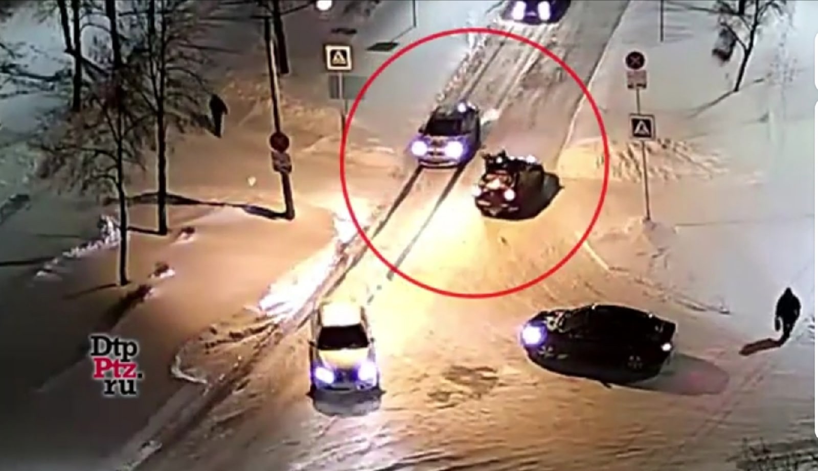 В Петрозаводске водитель сбил девочку на пешеходном переходе и уехал с места ДТП (ВИДЕО)