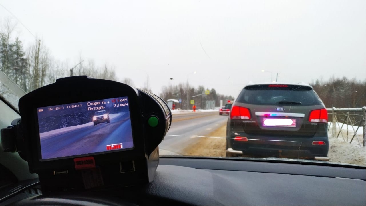 Автоинспекторы в Карелии выписали 12 тысяч штрафов за превышение скорости