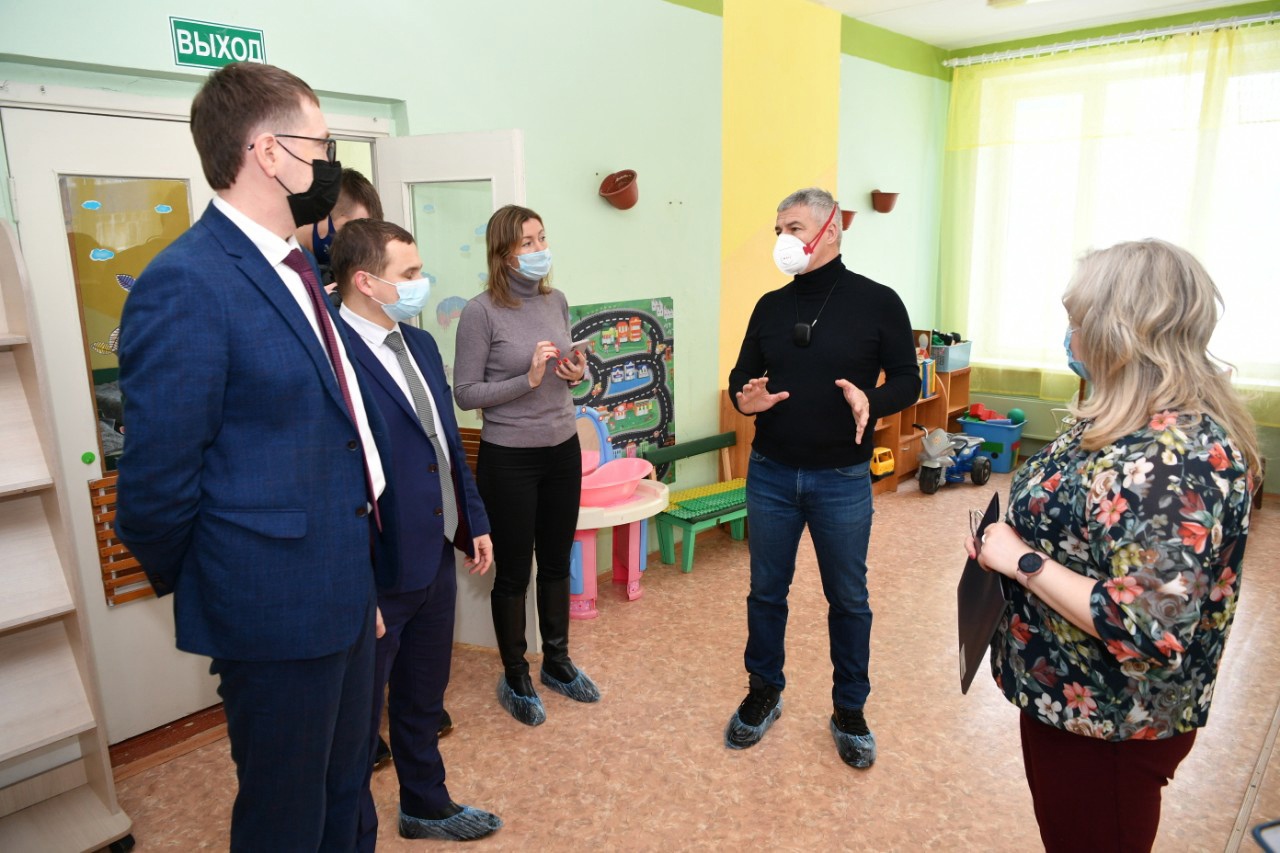 Парфенчиков рассказал о визите в детсад «Колосок» в городе Карелии