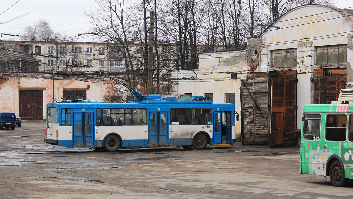 Перенос троллейбусного депо Петрозаводска в другое место позволит освободить участок для застройки