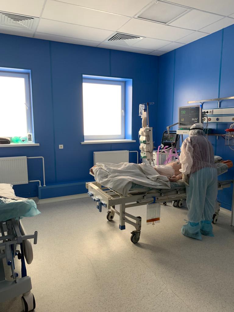 В БСМП Петрозаводска открылось ковидное отделение хирургического профиля.