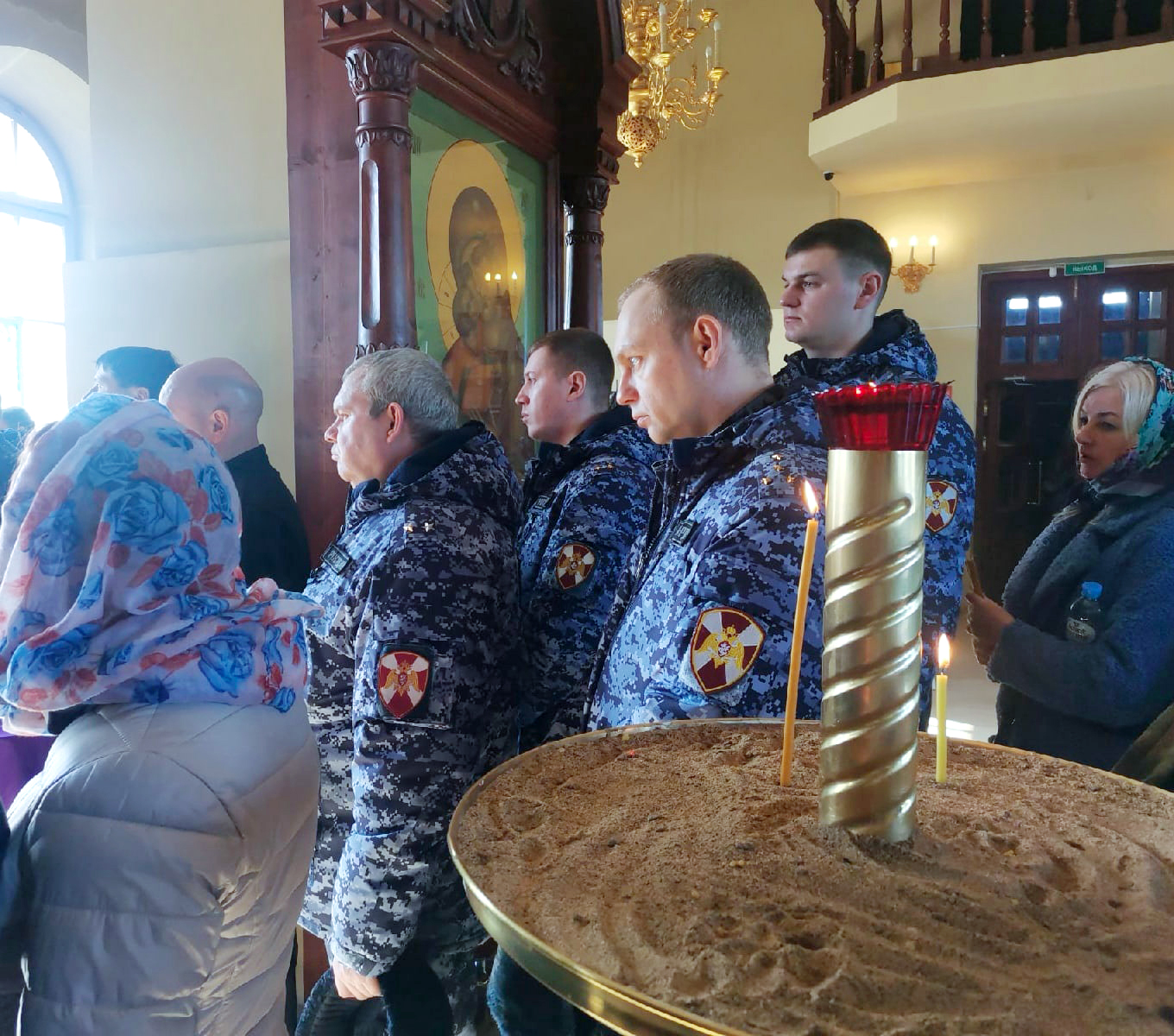 Росгвардейцы в Карелии помолились за военнослужащих-участников специальной операции на Украине