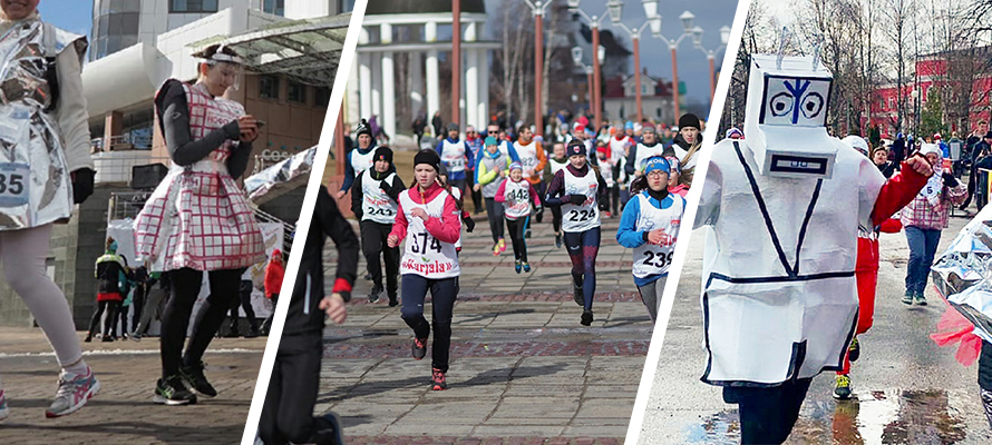 В Петрозаводске любители бега и скандинавской ходьбы открыли новый сезон (ФОТО)