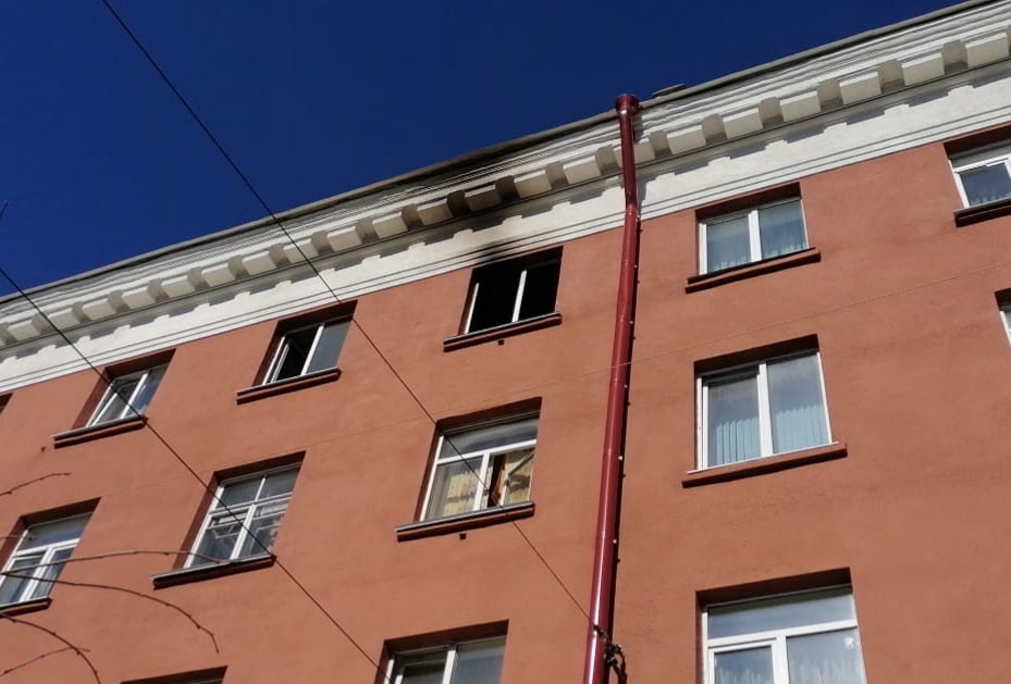 Человек погиб на пожаре в квартире на главном проспекте Петрозаводска