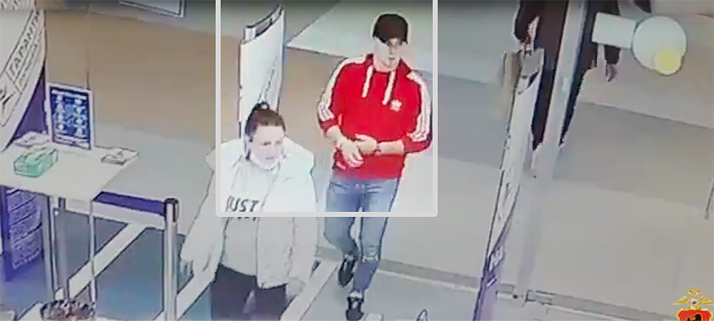 В Петрозаводске разыскивают девушку и юношу, подозреваемых в краже (ВИДЕО)